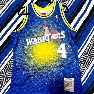 Mitchell & Ness Swingman Hardwood Collection Golden State Jersey